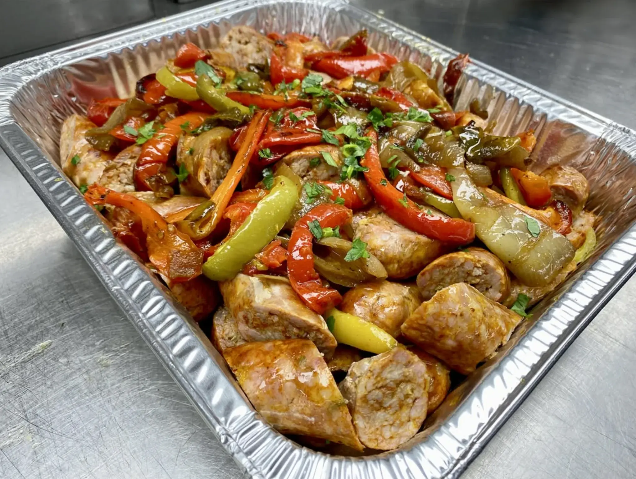 Sam's signature Italian sausage